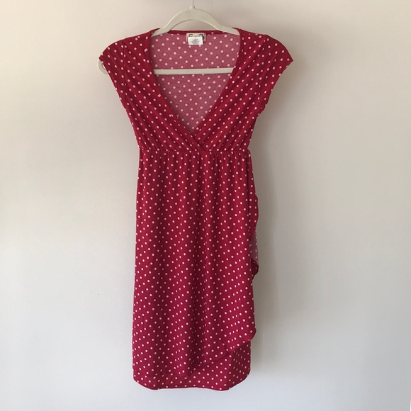 Red/White Polka Dot Dress - Picture 1 of 5
